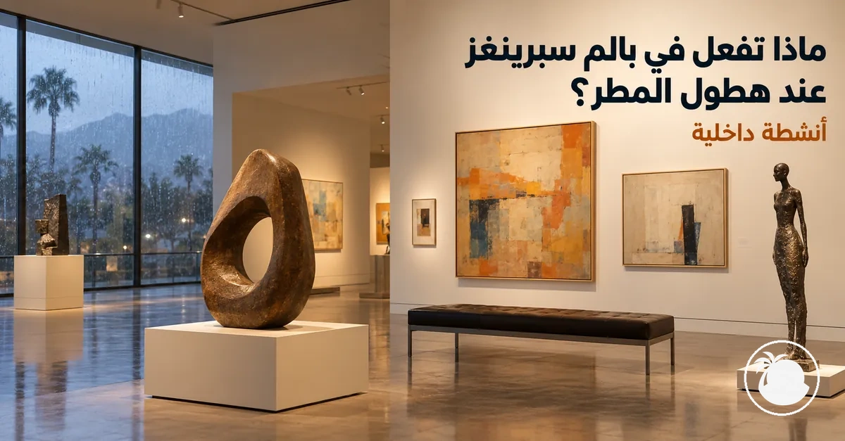 معروضات داخل متحف في بالم سبرينغز