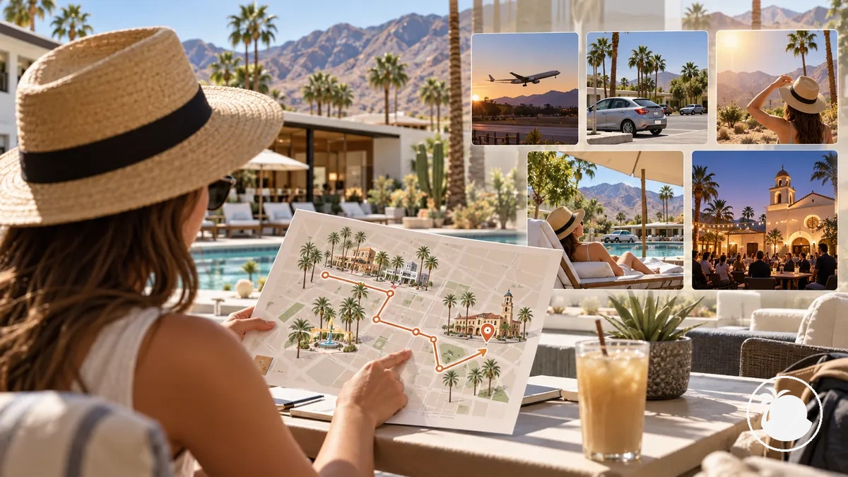 Adapter un itinéraire de deux jours à Palm Springs aux contraintes de voyage